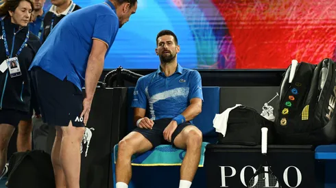 Djokovic se lesionó y dejó el Australian Open sin final soñada