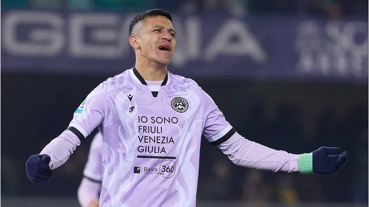 El DT del Udinese se refirió a Alexis Sánchez.
