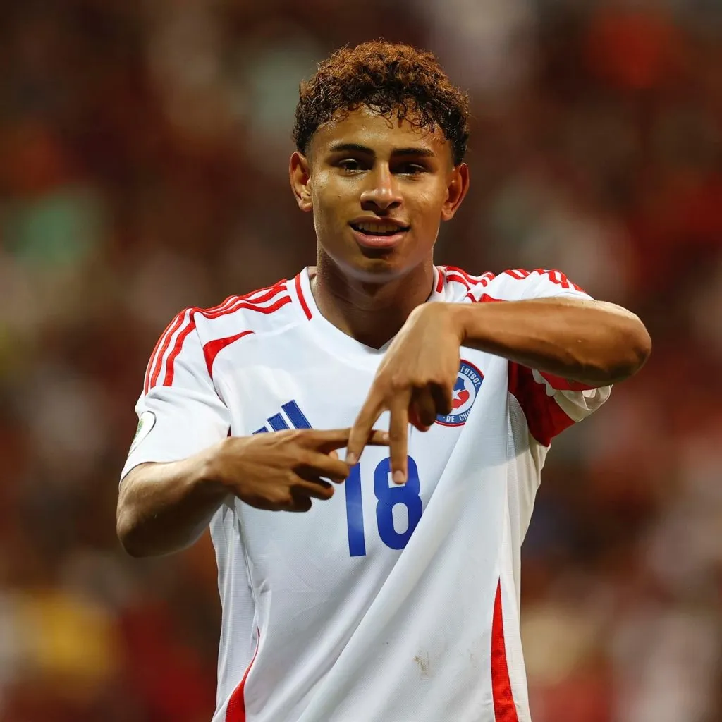 Rossel fue la figura de Chile. Imagen: Instagram.