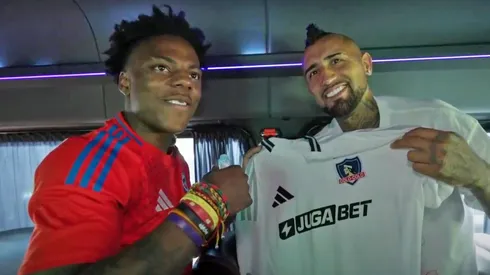 Arturo Vidal compartió con Speed, incluso más de lo que tenía planificado.