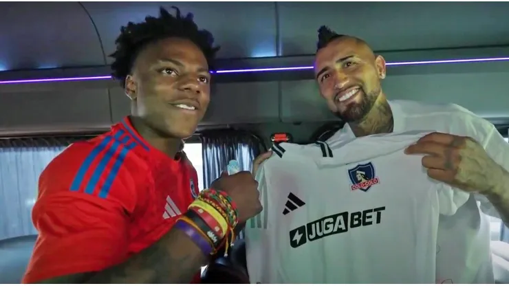 Arturo Vidal compartió con Speed, incluso más de lo que tenía planificado.