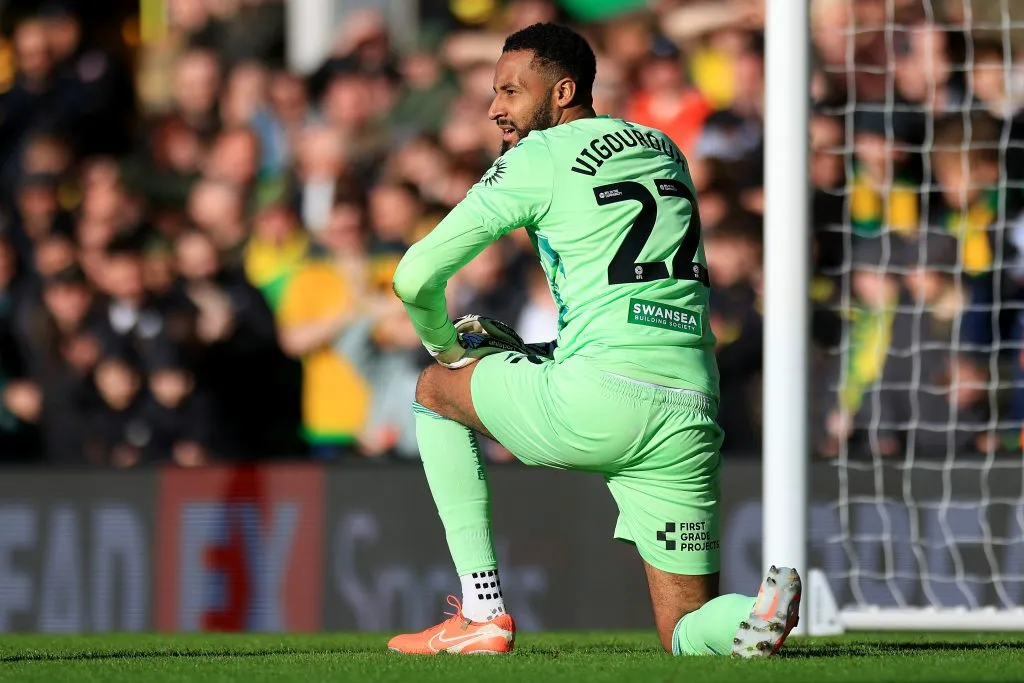 Lawrence Vigouroux sufrió en Inglaterra. (Photo by Stephen Pond/Getty Images)