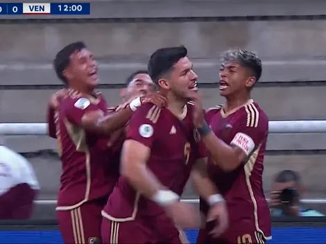 Atenta, U. de Chile: el gol de Bianneider Tamayo para Venezuela