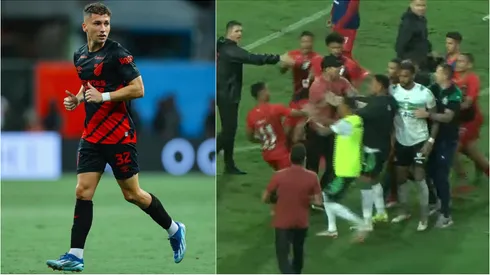 Luciano Arriagada participa de brutal pelea en Brasil.