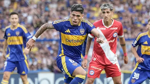 Carlos Palacios fue la gran figura de Boca Juniors en el empate ante Argentinos Juniors.