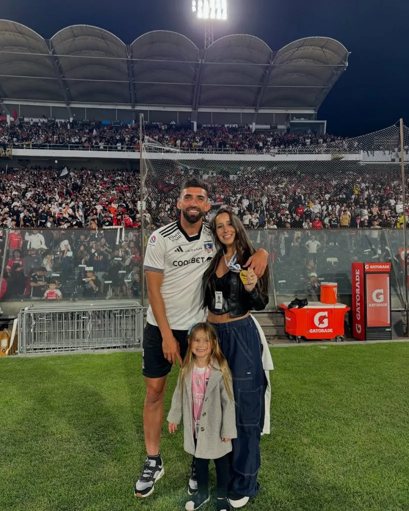 Emiliano Amor junto a su esposa y su hija Lolita