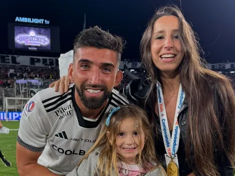 El colocolino mensaje de la esposa e hija de Amor por su vuelta