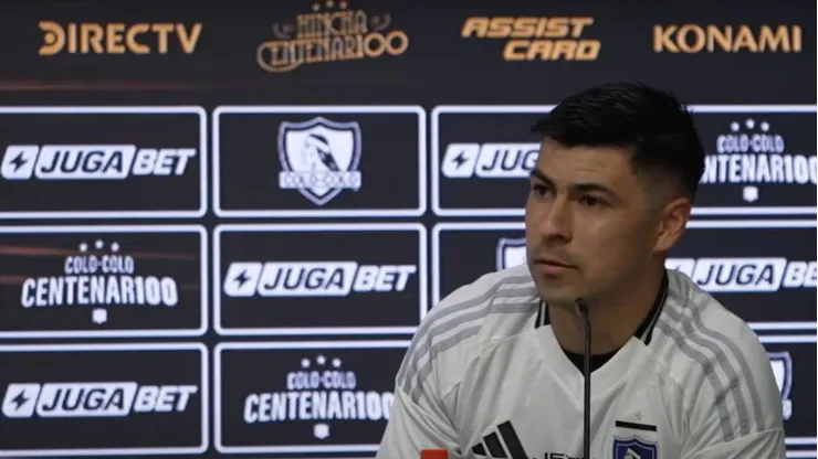 El nuevo jugador de Colo Colo habló de lo que significa el club en el extranjero.