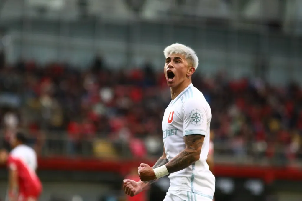 Maxi Guerrero llegó en 2024 a U. de Chile. Imagen: Photosport