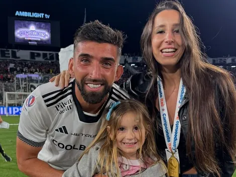 Emiliano Amor babea por el encanto de su hija colocolina