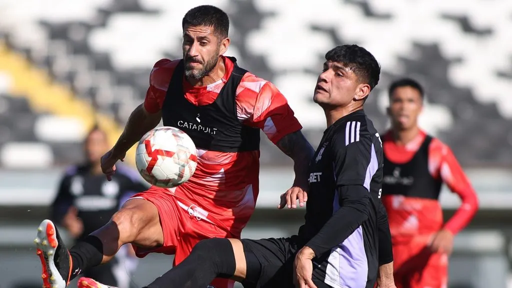 Claudio Aquino ha maravillado a todos en sus primeros días en Colo Colo. Foto: Colo Colo.