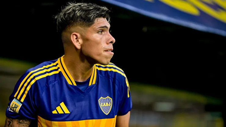 Carlos Palacios comenzó de titular en Boca Juniors.