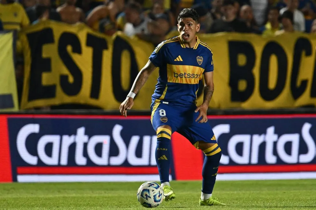 Carlos Palacios se está ganando un espacio en Boca Juniors. (Photo by Luciano Bisbal/Getty Images)