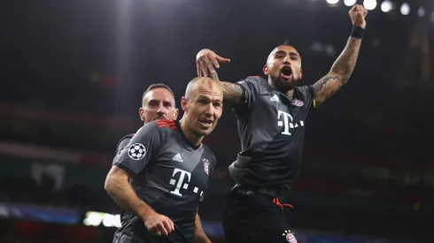 Arturo Vidal promete la visita de Ribéry al estadio Monumental.