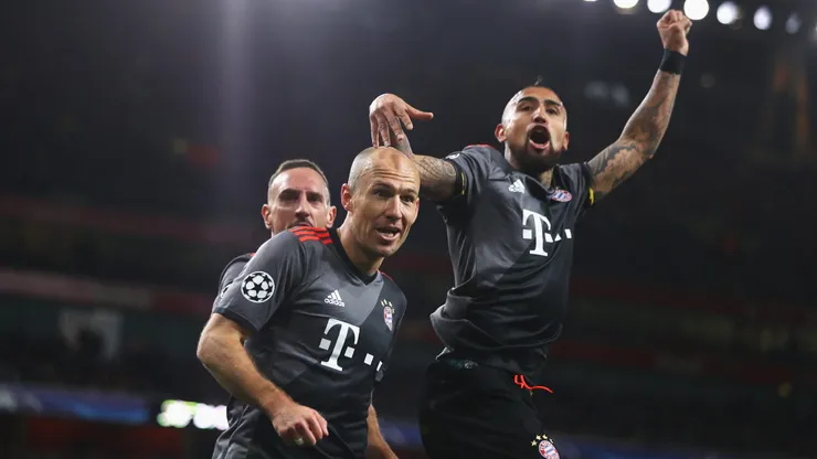Arturo Vidal promete la visita de Ribéry al estadio Monumental.