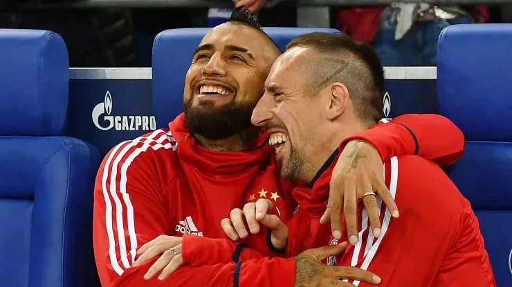 Arturo Vidal es íntimo amigo de Ribéry.