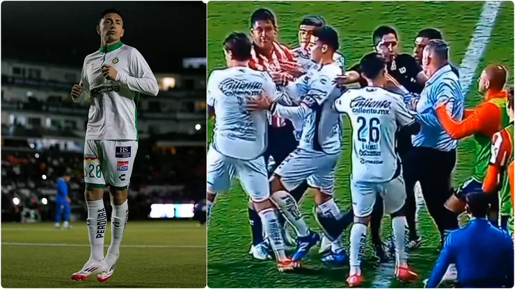 Rodrigo Echeverría testigo de polémica en duelo de León con Chivas.
