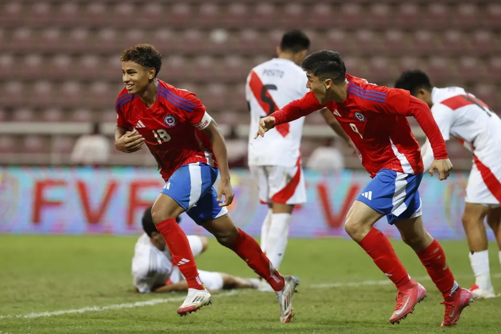 Rossel es la gran figura de la Sub 20 de Chile