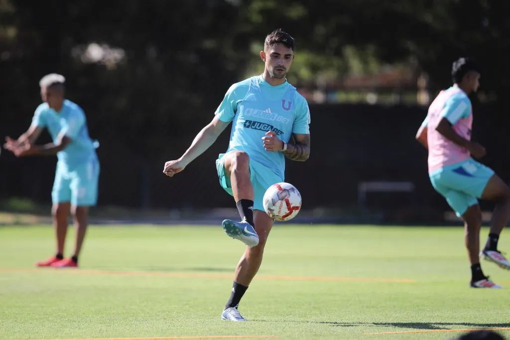 Nicolás Ramírez será titular en la U ante Deportes Recoleta. Foto: U de Chile.