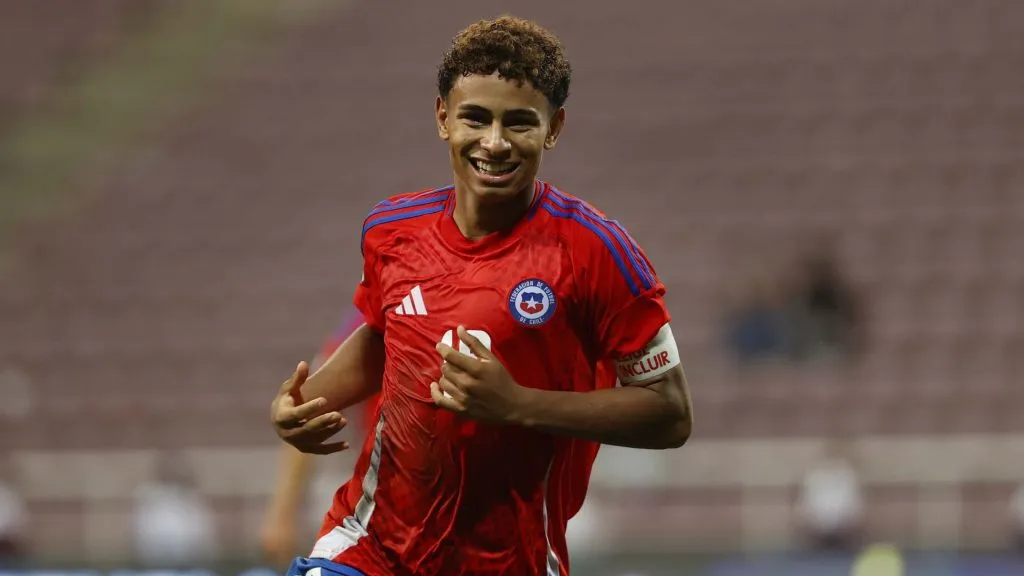 Juan Francisco Rossel en la Roja Sub 20
