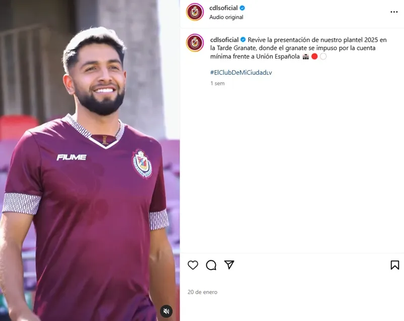 (Imagen: Pantallazo de Instagram Deportes La Serena)