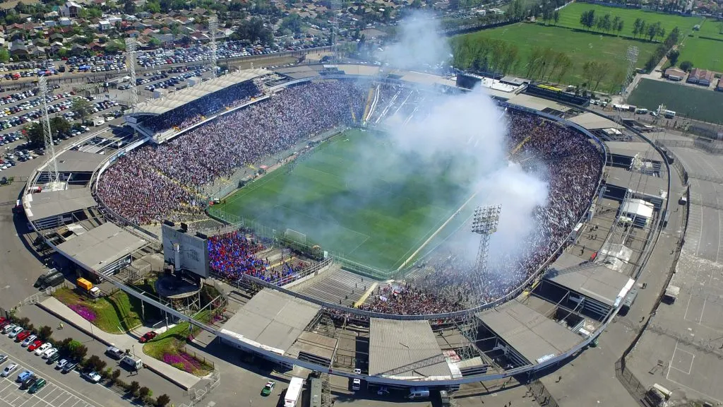 Colo Colo se prepara para recibir otra vez público visitante en el Estadio Monumental. Foto: Photosport.