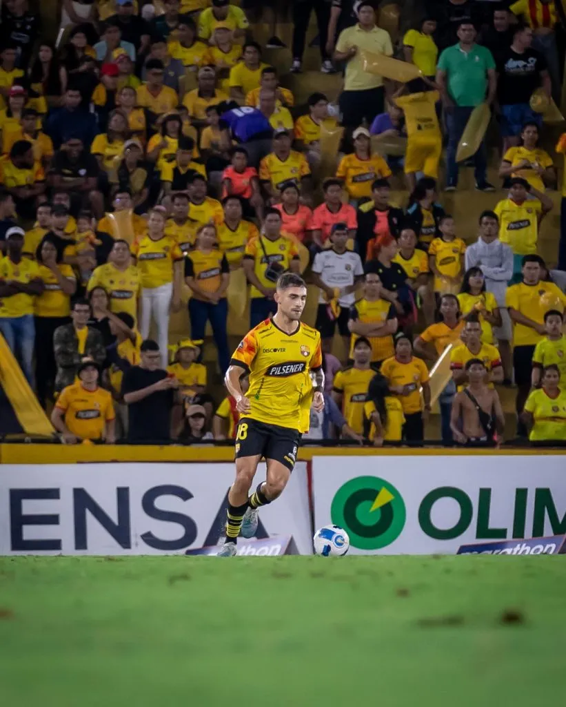 Ramírez en su paso por Barcelona. Imagen: Instagram