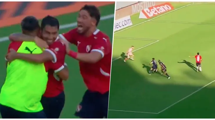 Cabral se lució con golazo de antología