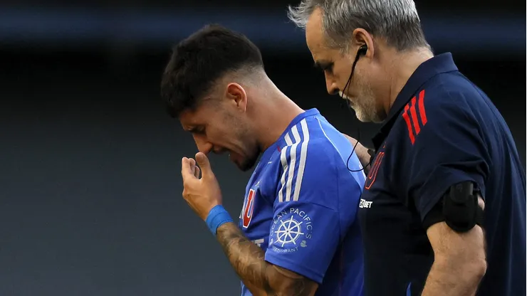 Nicolás Fernández no duró ni 15 minutos en su debut con la U.
