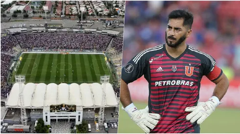 Johnny Herrera criticó el estadio Monumental de Colo Colo