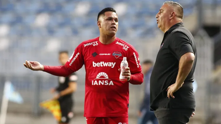 La dupla en el Ñublense 2022.