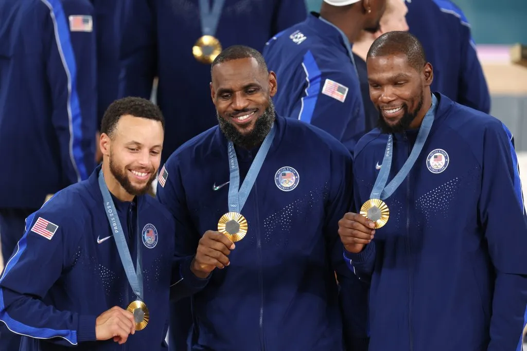 Kevin Durant dejó afuera del listado de históricos a Stephen Curry y LeBron James. (Foto: Jamie Squire/Getty Images)