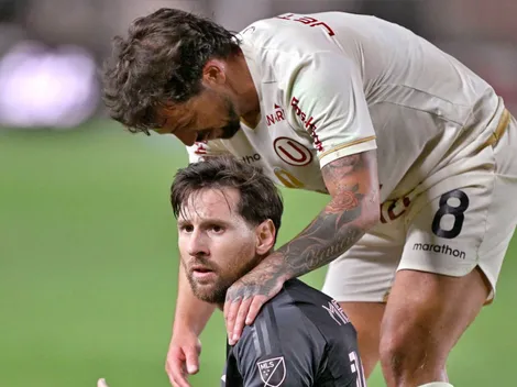 Gabi Costa hace pasar rabias a Lionel Messi en Perú