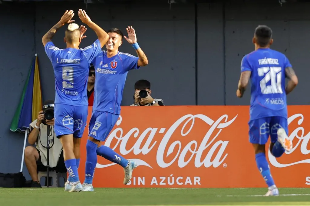Sepúlveda anotó su cuarto gol en U. de Chile. Imagen: Photosport