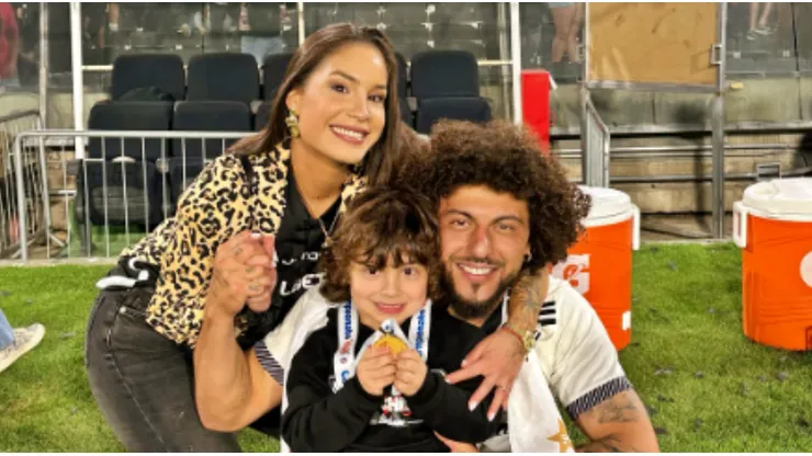 El hijo de Falcón se puso antes la camiseta del Inter Miami.