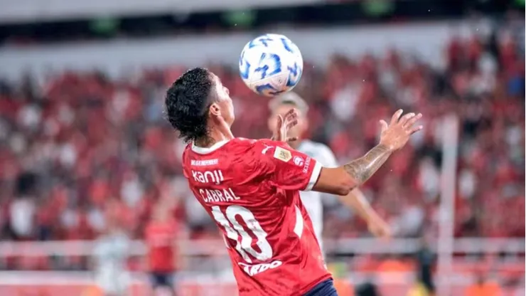 Cabral es figura en Independiente