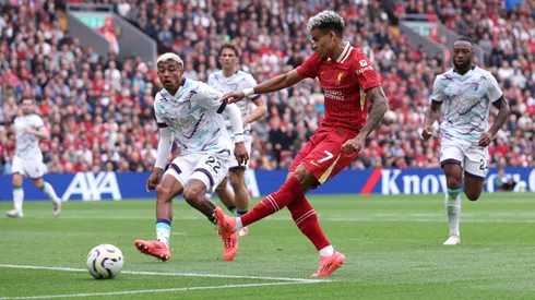 En el último Liverpool vs Bournemouth, el colombiano Luis Díaz anotó dos goles.