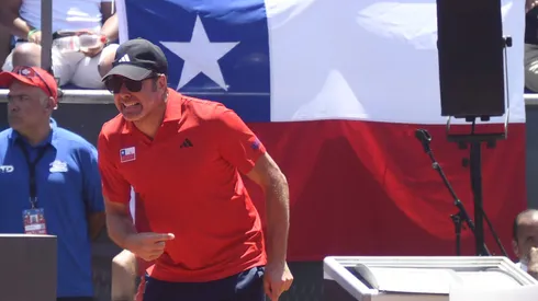 Nicolás Massú intentará lograr la victoria con los nacionales.