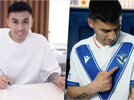 Claudio Baeza se olvida de Colo Colo y es presentado en Vélez