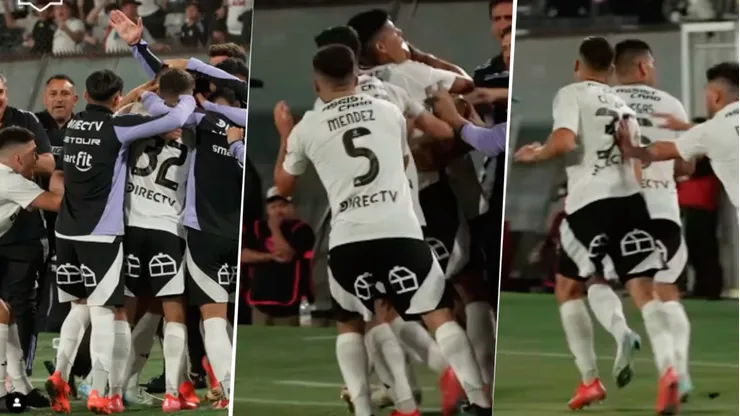 Mendez sorprendió con su gesto en Colo Colo