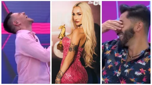 La artista protagonizó divertido momento con el panel de TST.