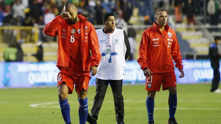 Arturo Vidal y Marcelo Díaz no comparten en la Roja desde 2017.
