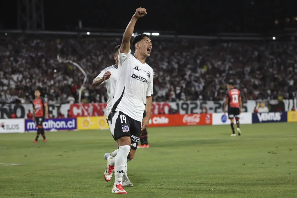 Salomon Rodriguez fue el autor del segundo gol de Colo Colo en el minuto 81 – Photosport