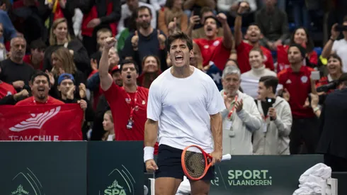 Cristian Garin mantuvo con vida a Chile en la Copa Davis