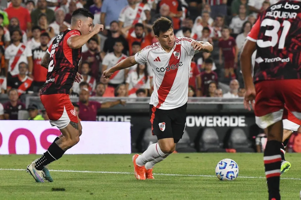 Gonzalo Tapia volvió a jugar en River.