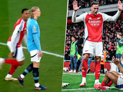 Con burlas a Erling Haaland: Arsenal golea al Manchester City