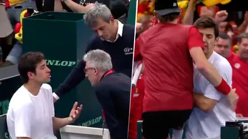 Garin estalló contra el polémico arbitraje de copa Davis