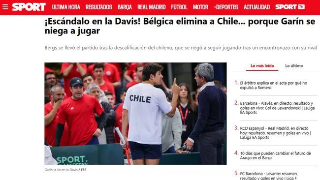 Sport tildó de 