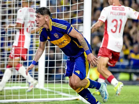 La jugada clave de Palacios en triunfo de Boca Juniors ante Huracán