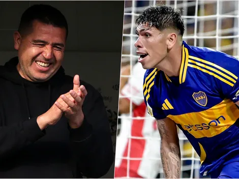 Qué le dijo Riquelme a Palacios tras su primer gol en Boca